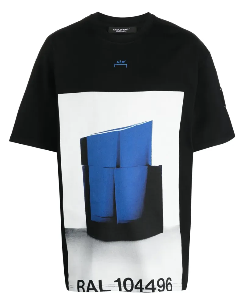 ACW* T-Shirt mit grafischem Print - Schwarz Schwarz