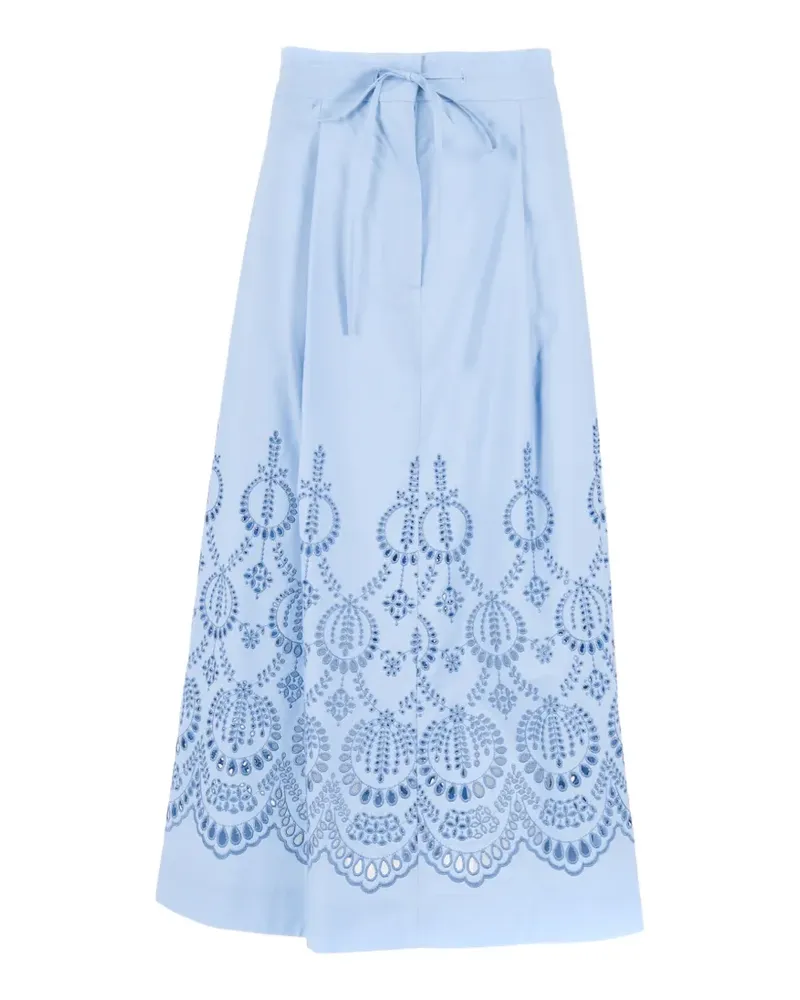 P.A.R.O.S.H. P.A.R.O H. Bestickter Rock - Blau Blau