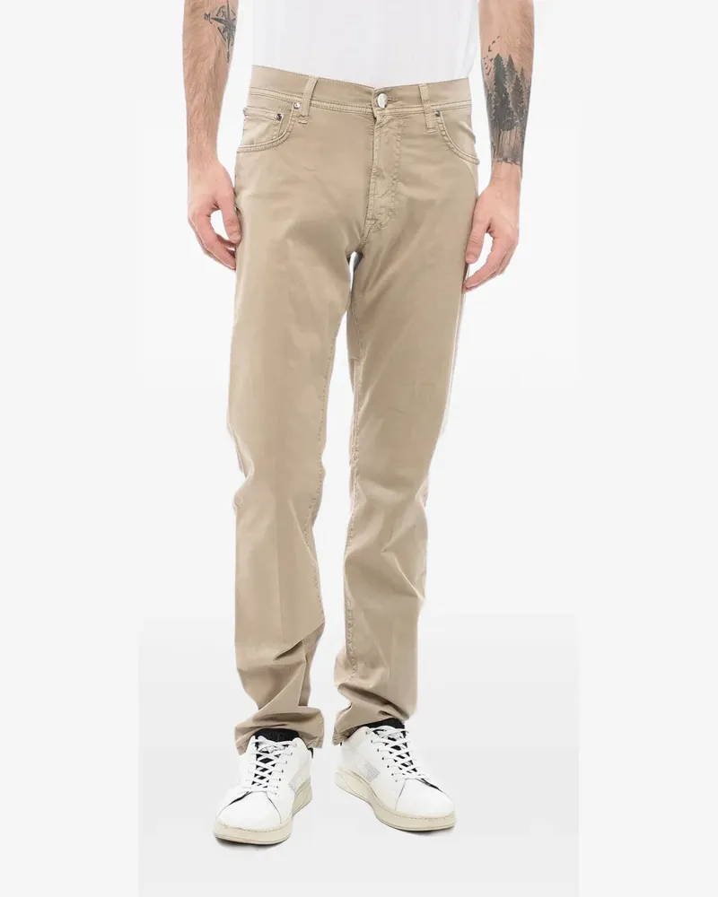 Corneliani Five-Pocket-Hose - Nude Nude