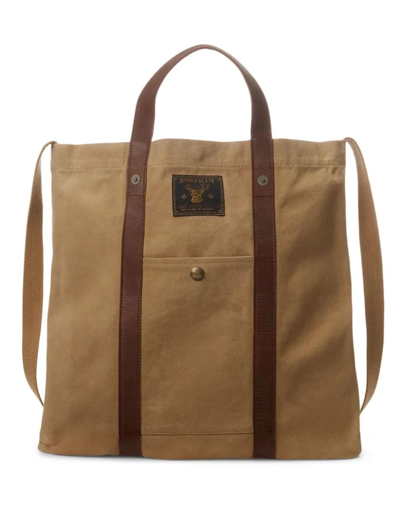Ralph Lauren Handtasche aus Canvas - Nude Nude