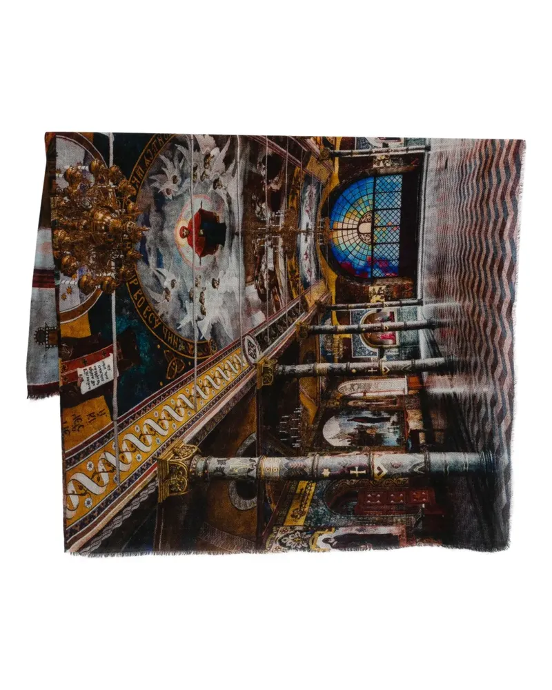 Faliero Sarti Cathedral Sophia Schal - Schwarz Schwarz