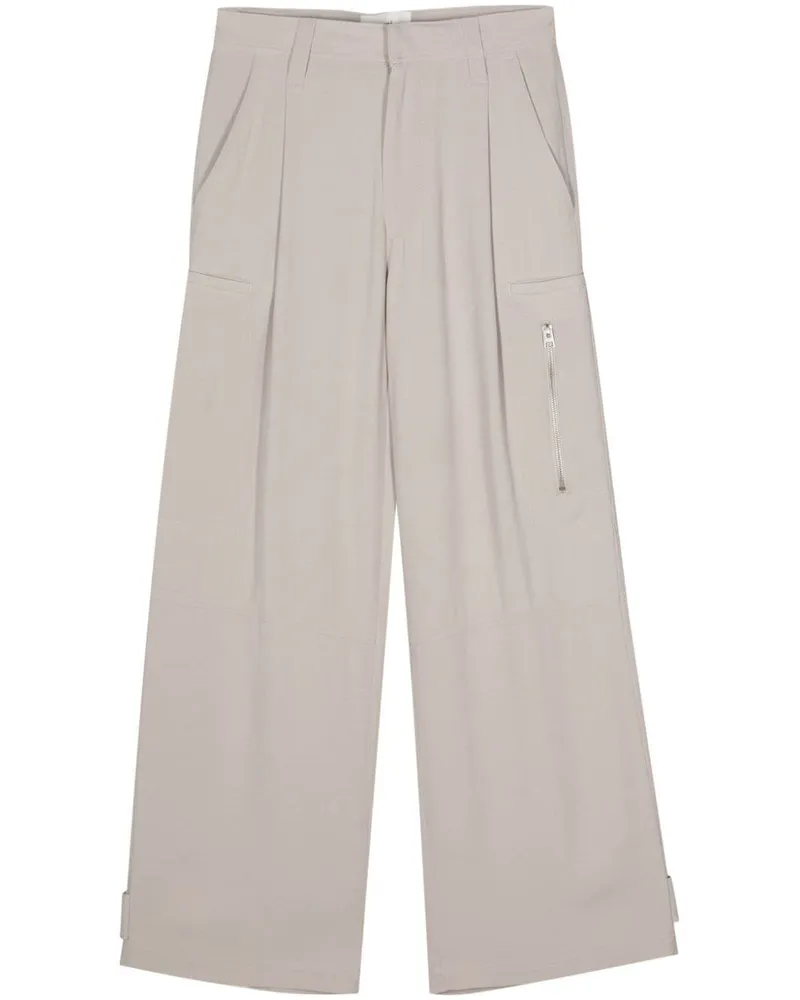 AMI Paris Cargohose mit geradem Bein - Nude Nude