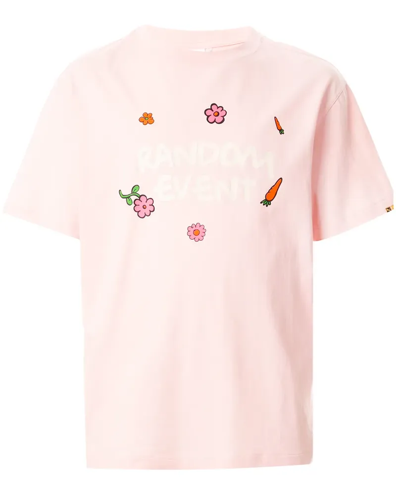 Puma x RDET T-Shirt mit Print - Rosa Rosa
