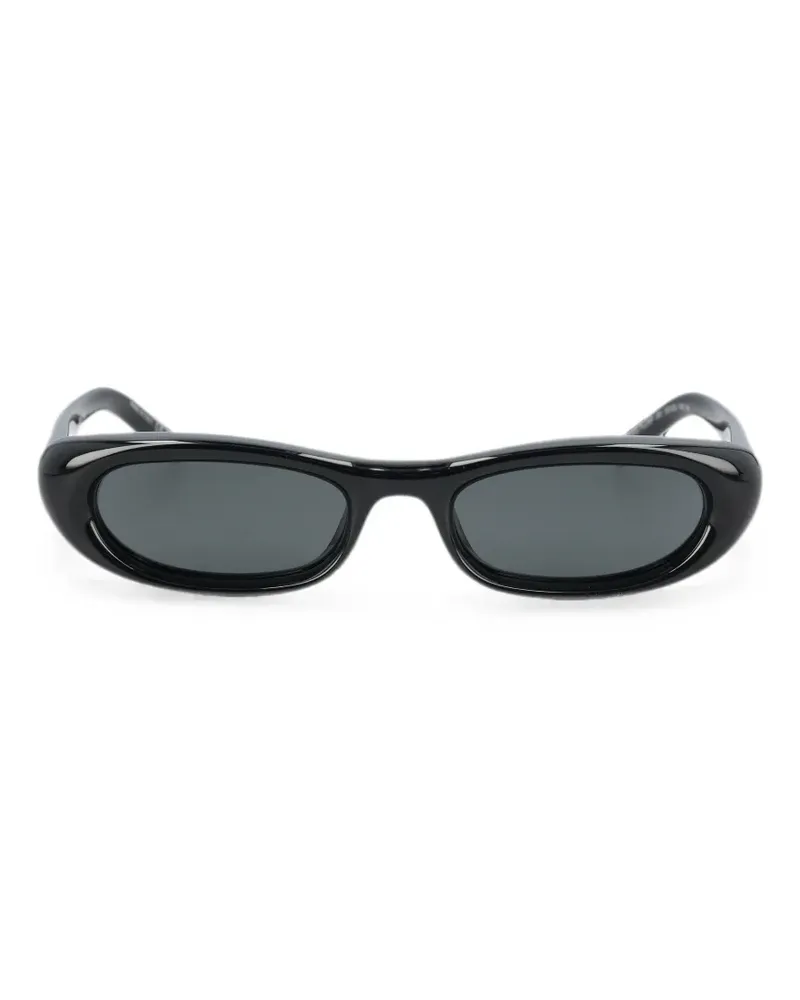 Saint Laurent SL 557 Shade Plump sunglasses - Schwarz Schwarz