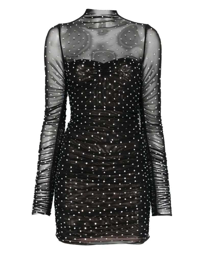 Retrofête Cossette embellished mini dress - Schwarz Schwarz