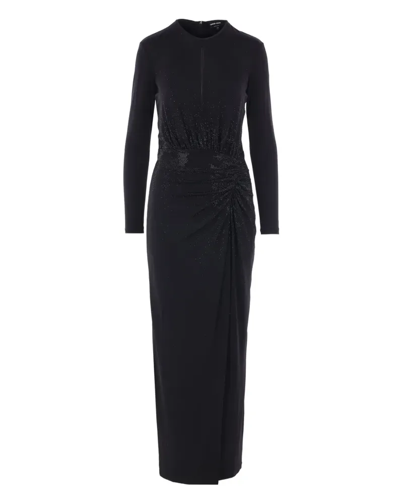 Giorgio Armani Verziertes Maxikleid - Schwarz Schwarz