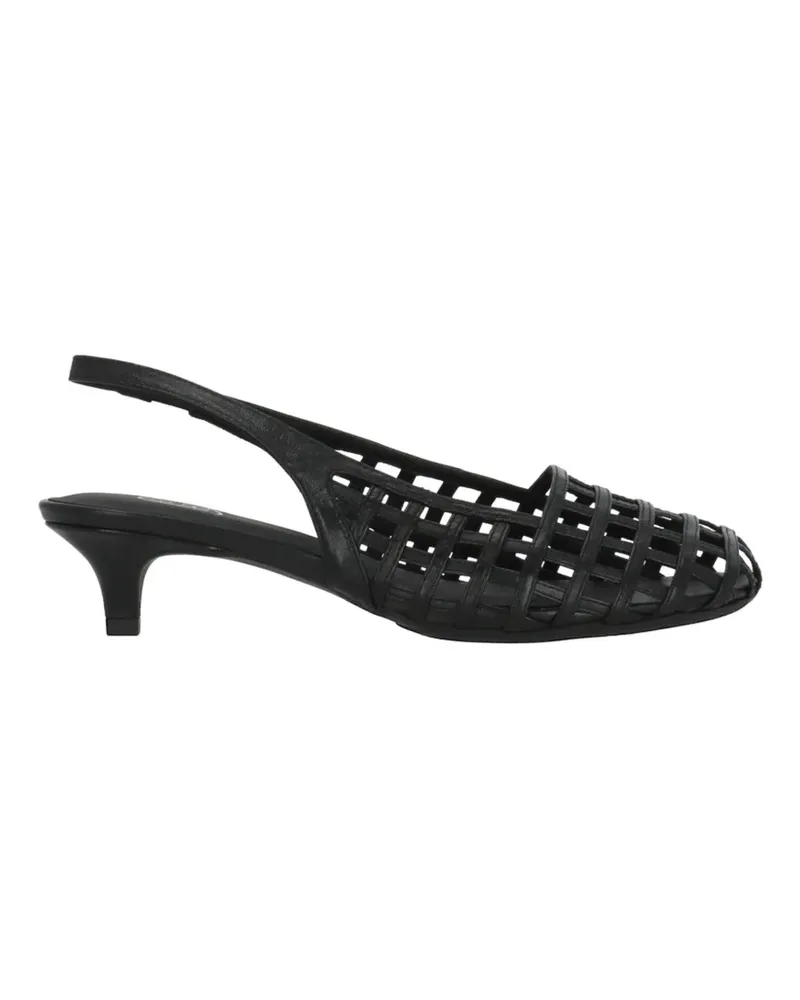 ash 50mm Enji heeled pumps - Schwarz Schwarz