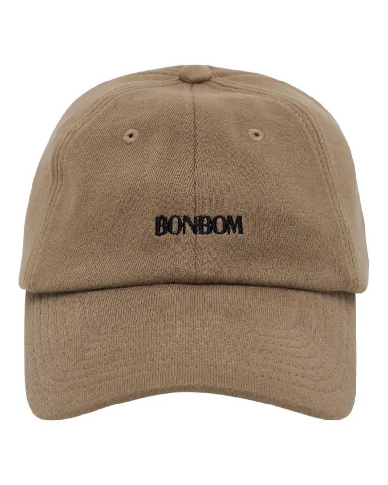 BONBOM logo-embroidered baseball cap - Braun Braun