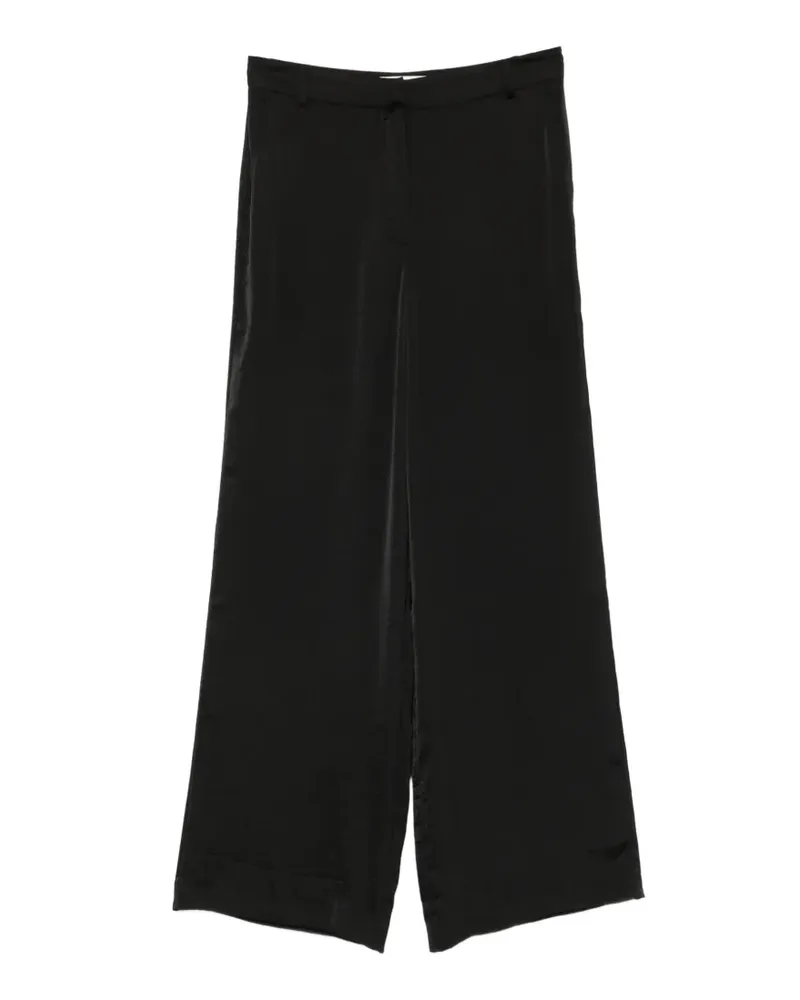 ba&sh Solveig Hose mit diagonalen Taschen - Schwarz Schwarz