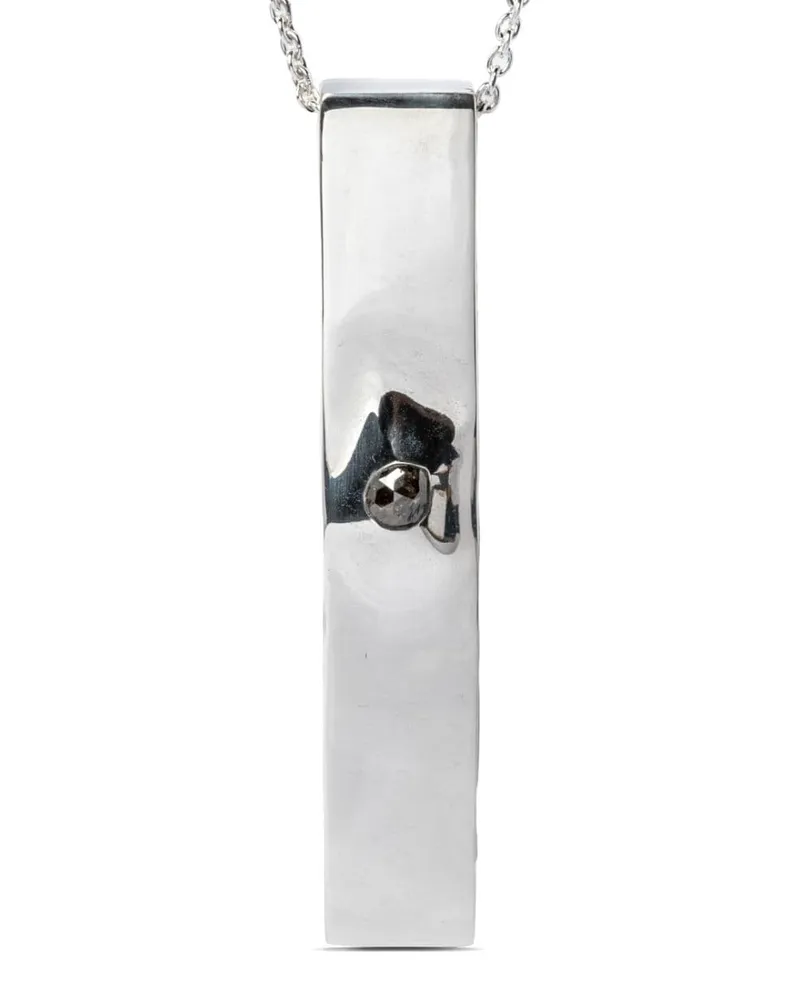 Parts Of Four Wedge Halskette mit Diamanten - Silber Silber