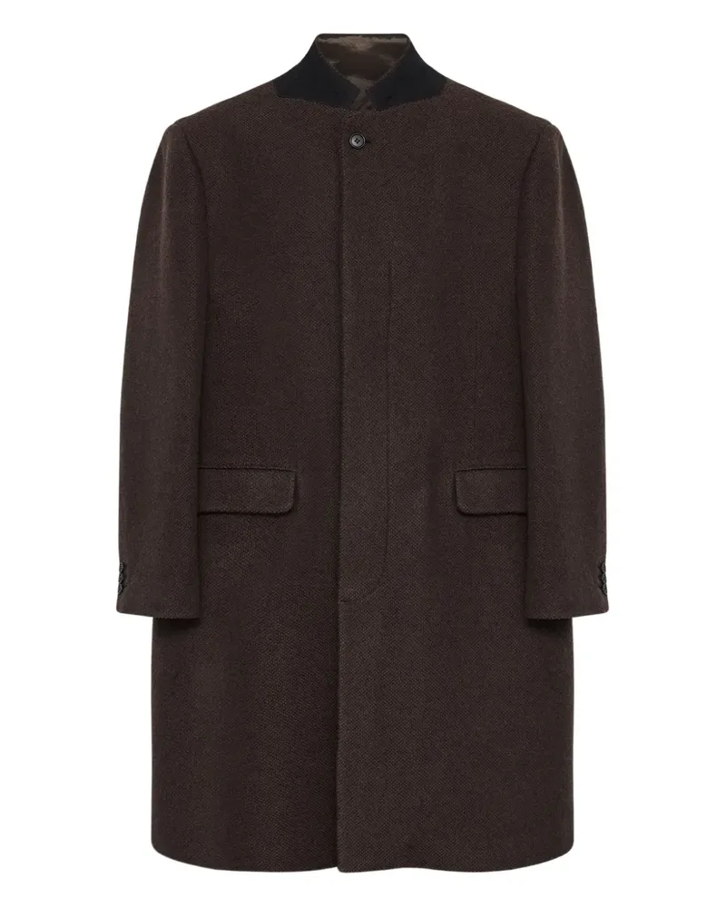 Maison Margiela Mantel mit tiefen Schultern - Braun Braun