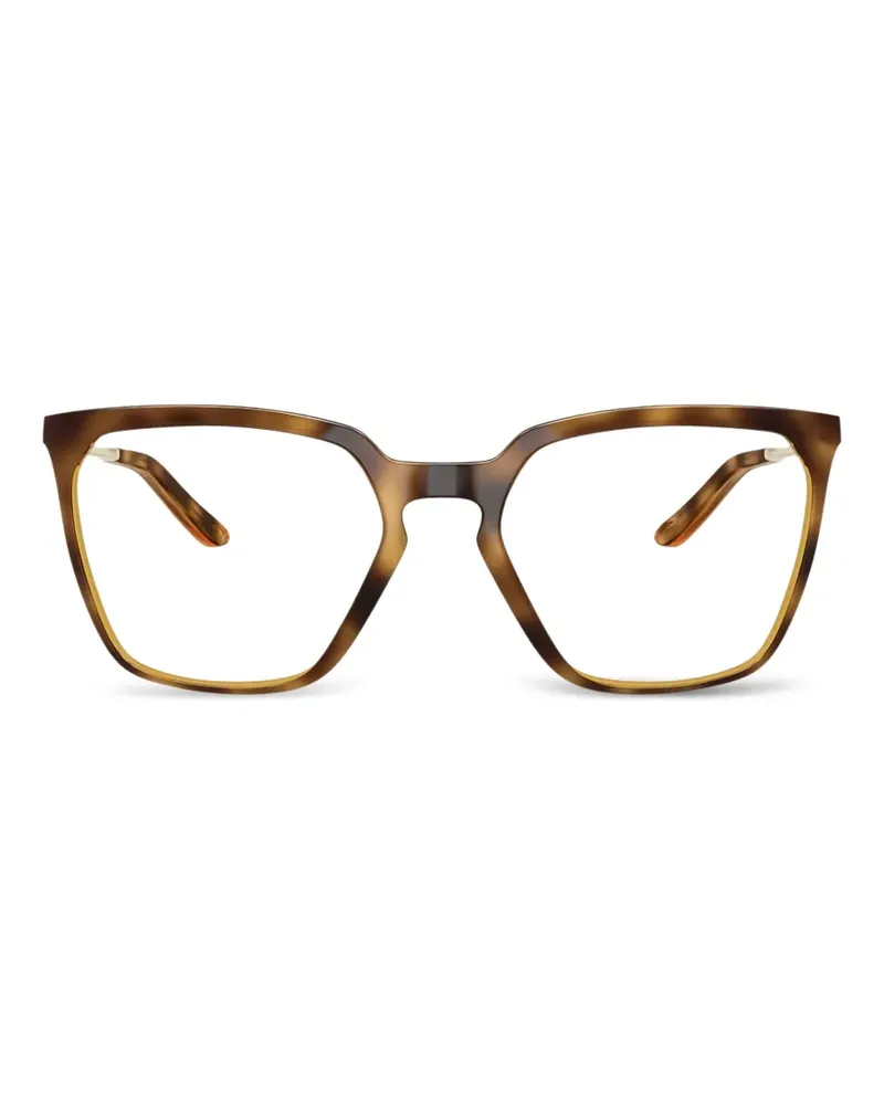 Oakley Brille mit eckigem Gestell - Braun Braun