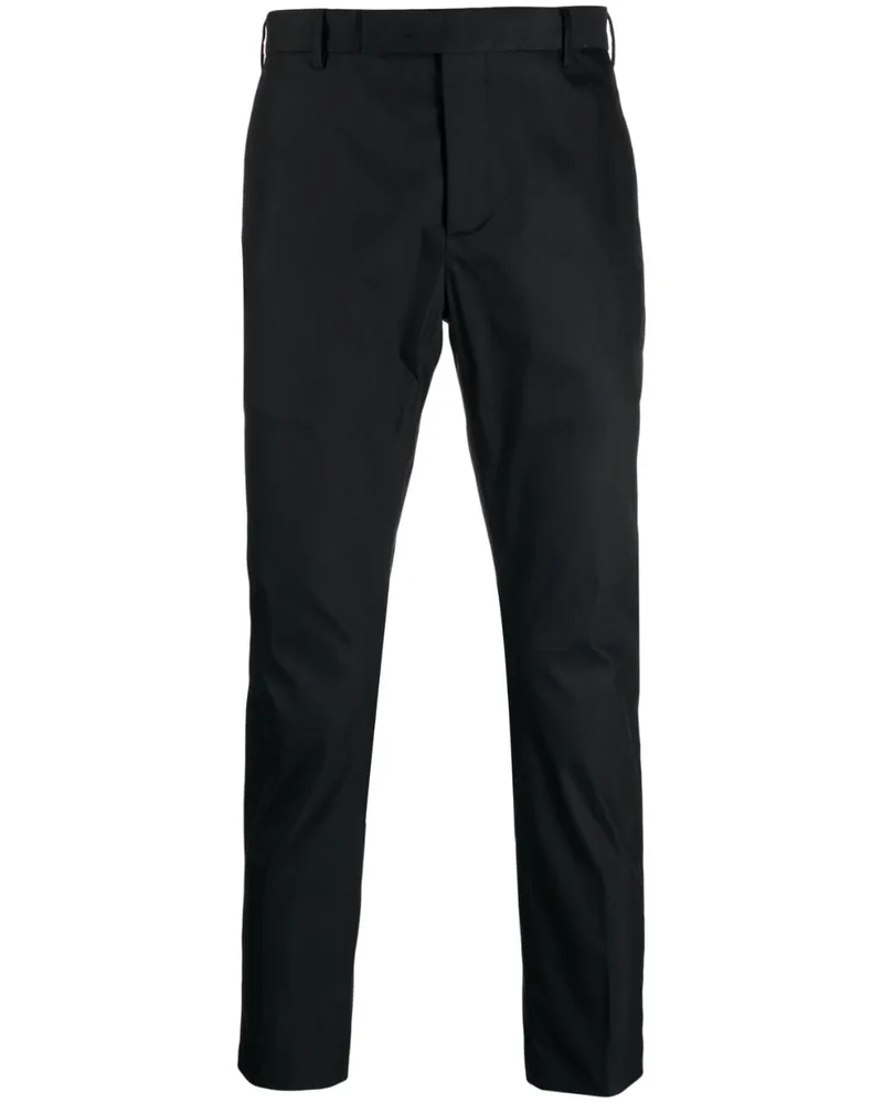 PT TORINO Klassische Slim-Fit-Hose - Schwarz Schwarz