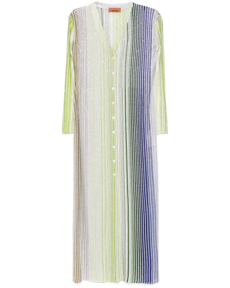 Missoni Langes Kleid - Grün Grün