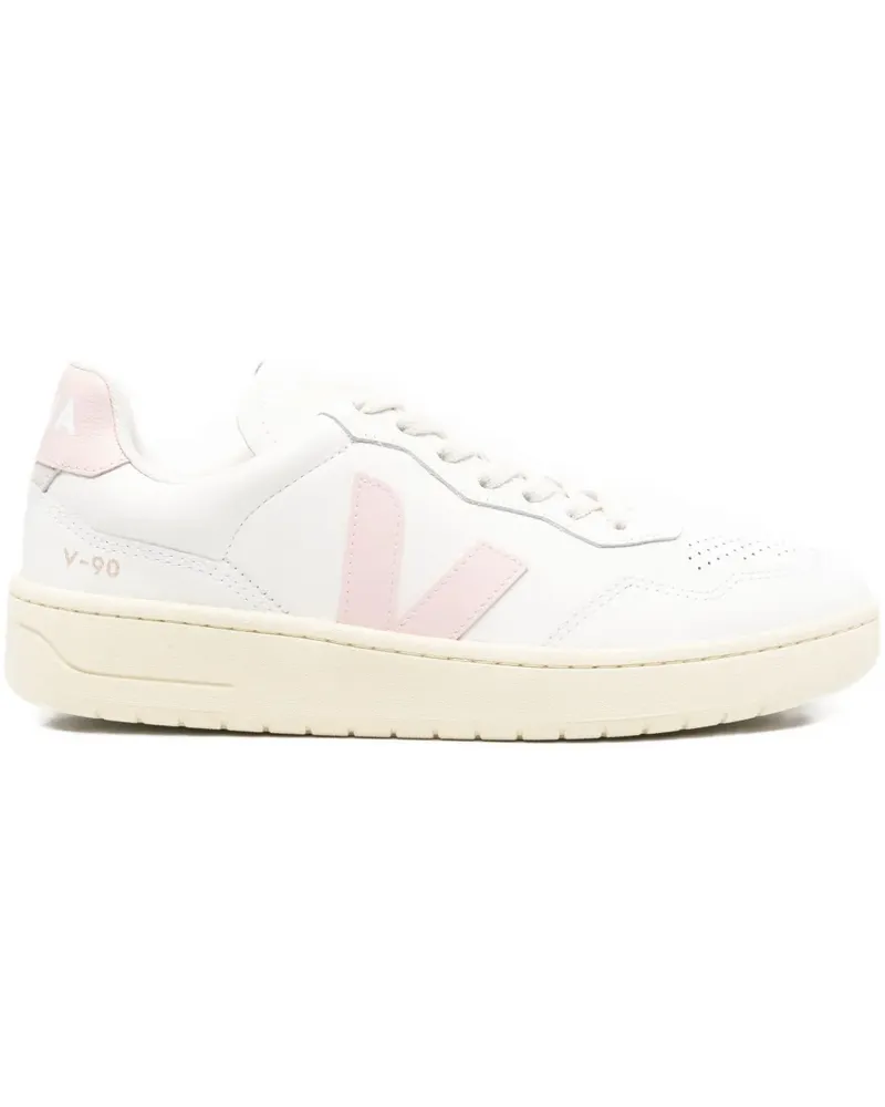 VEJA V-90 Sneakers - Weiß Weiß