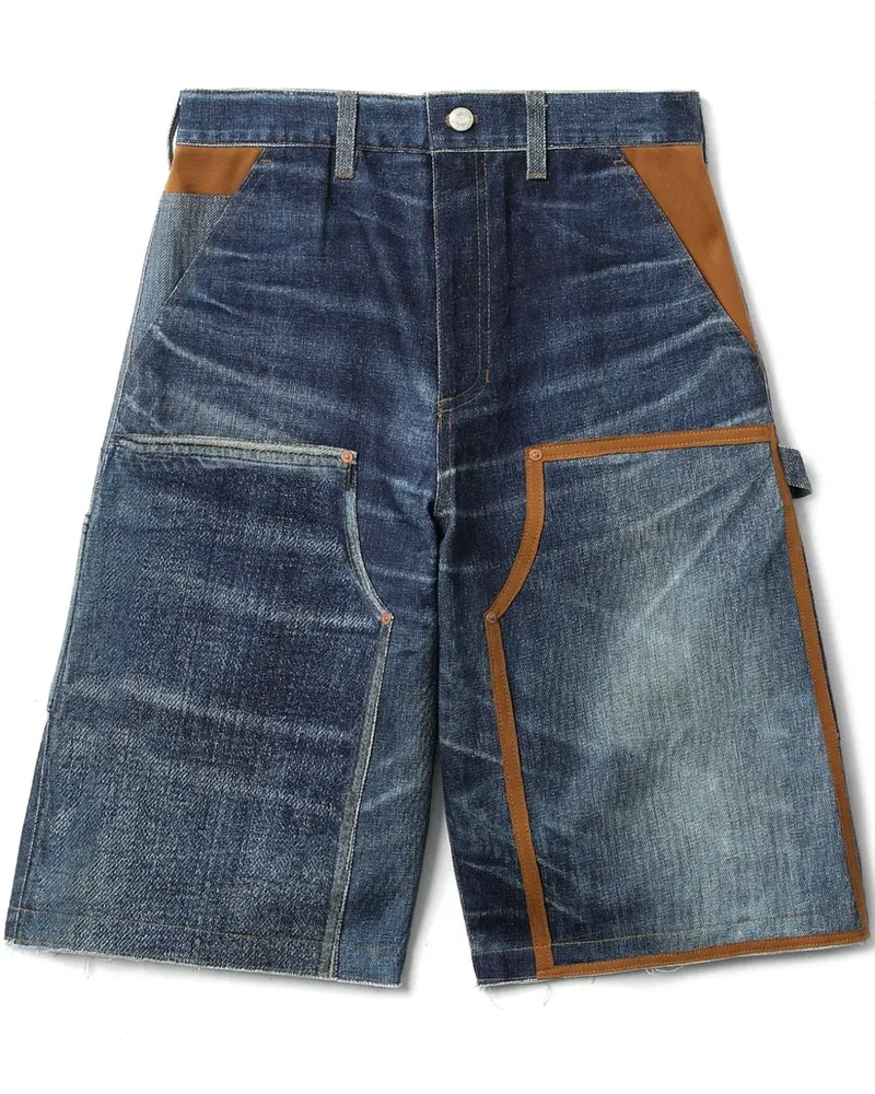 Andersson Bell Klassische Jeans-Shorts - Blau Blau