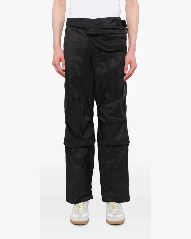JUUN.J Hose mit Gürteltaschen-Detail - Schwarz Schwarz