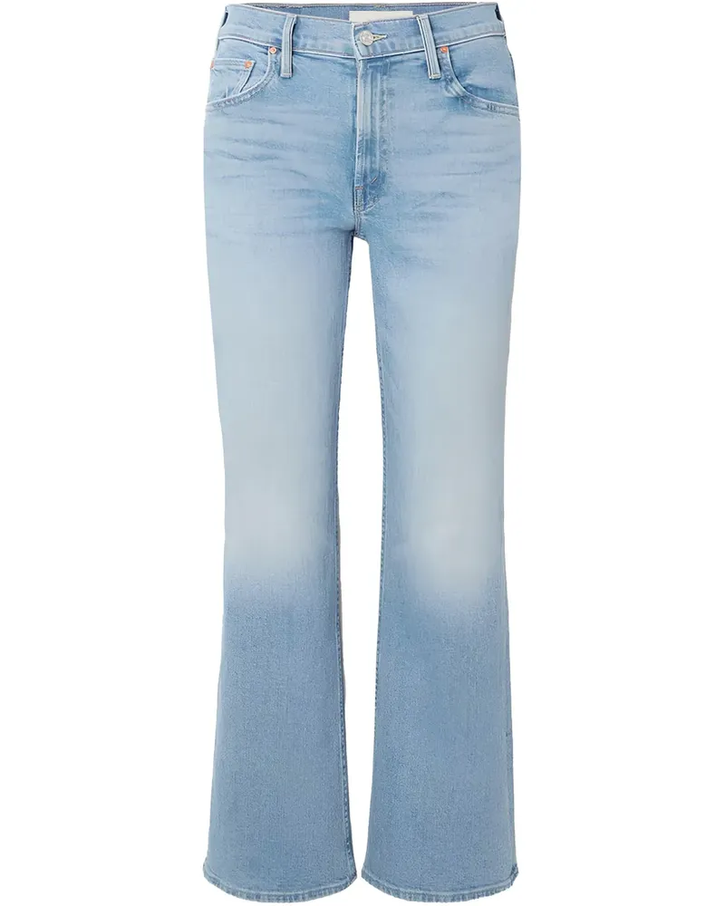 Mother Jeans mit geradem Bein - Blau Blau