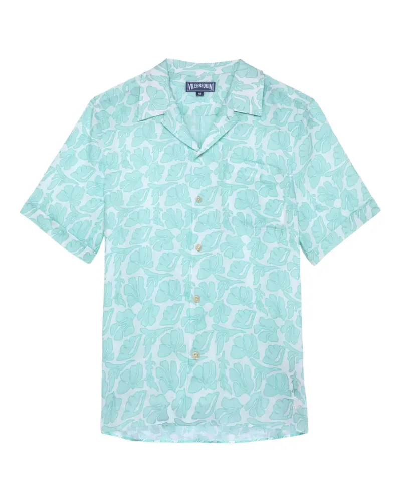 Vilebrequin short-sleeve~s seashell shirt - Weiß Weiß