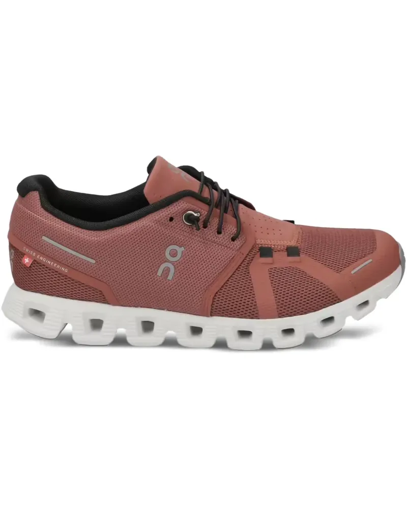 ON Cloud 5 "Ruby/Rust" Sneakers - Rot Rot