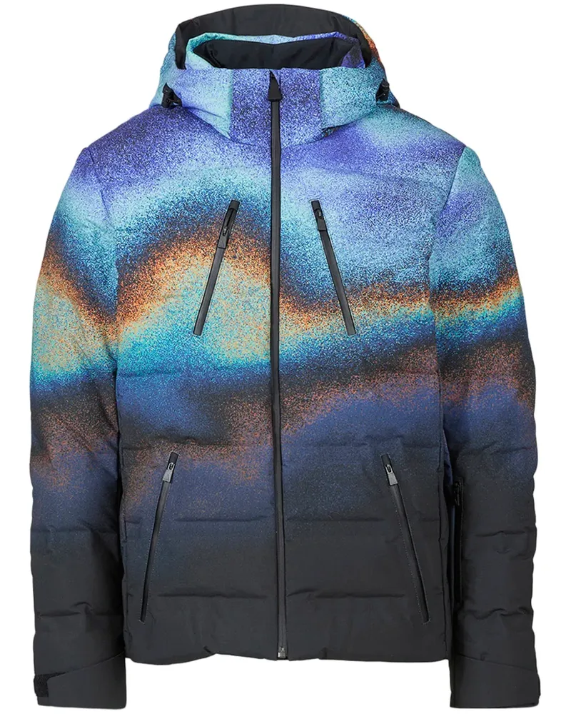 Aztech Mountain Nuke Skijacke mit Kapuze - Blau Blau