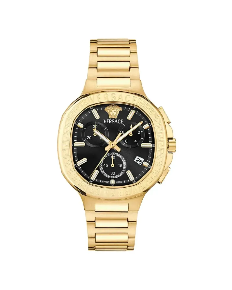 Versace V-Chrono 40mm - Schwarz Schwarz