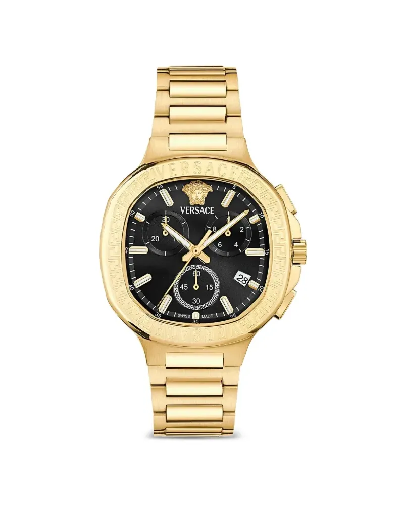 Versace V-Chrono 40mm - Schwarz Schwarz