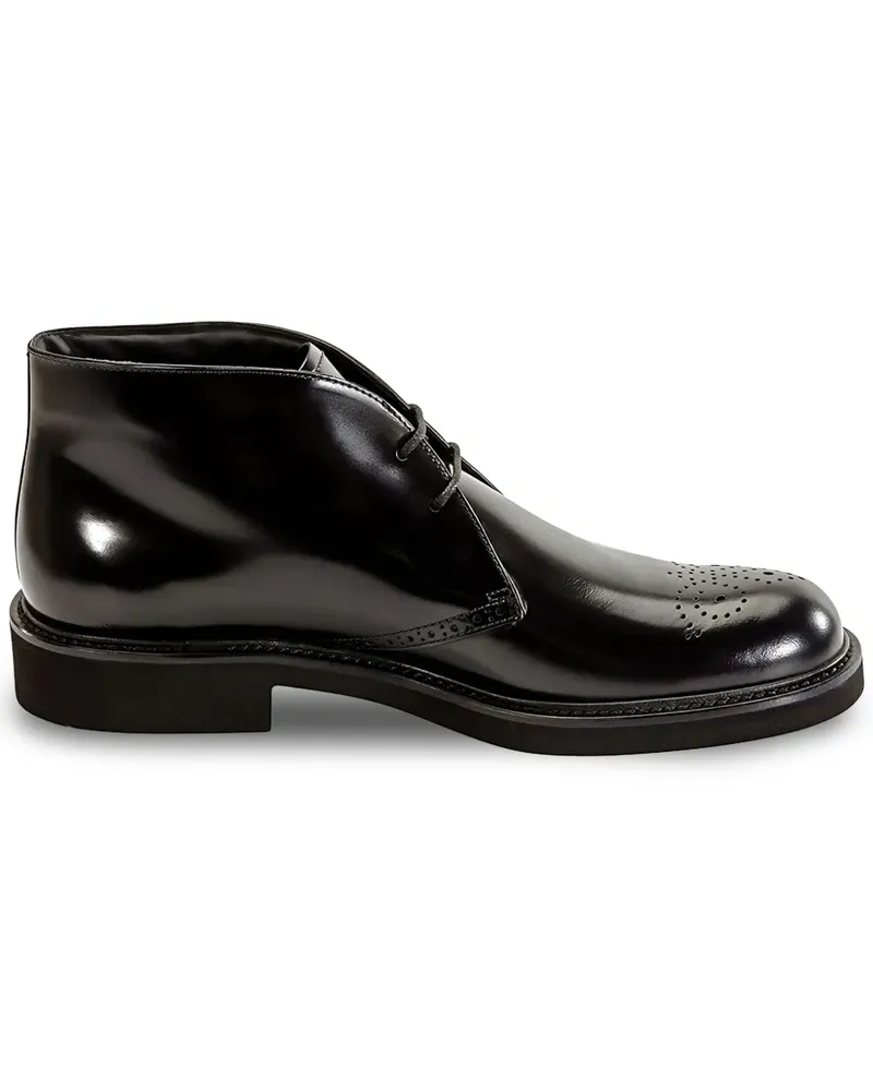 TOD'S Stiefel mit Schnürung - Schwarz Schwarz