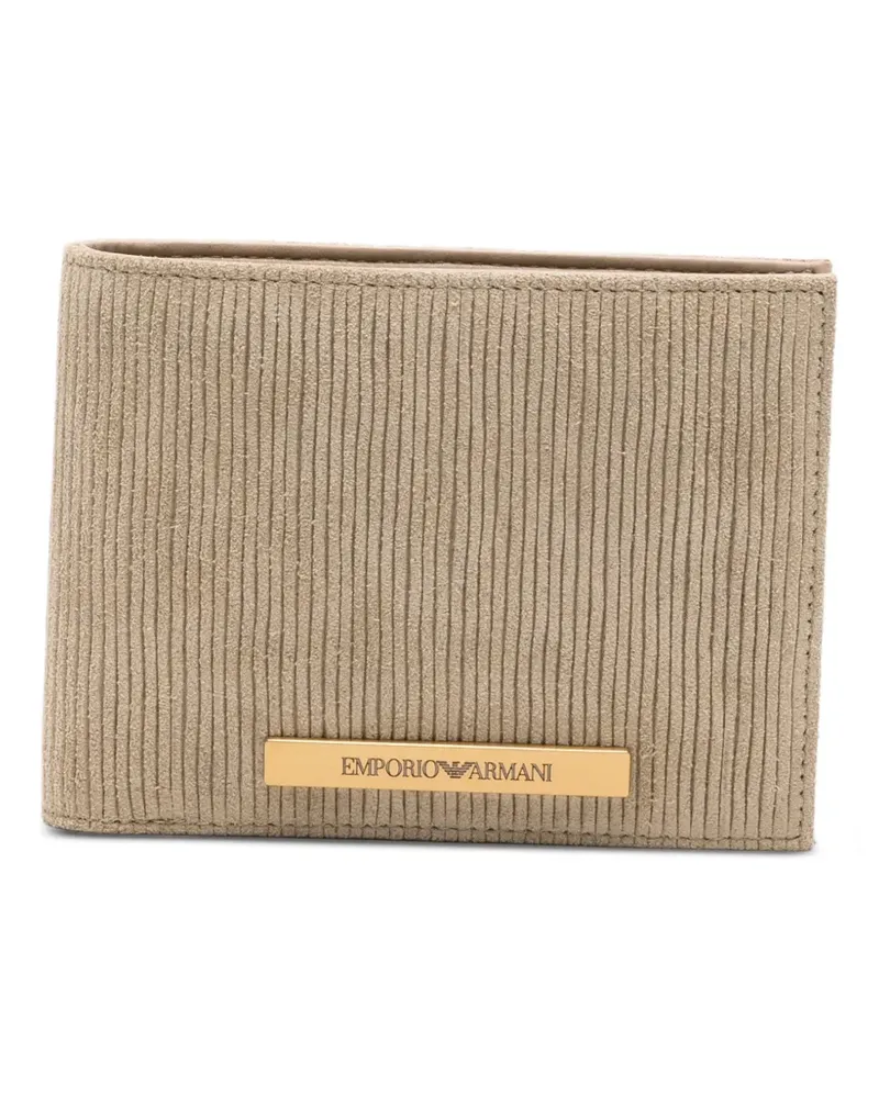 Emporio Armani Portemonnaie mit Rüschen - Nude Nude
