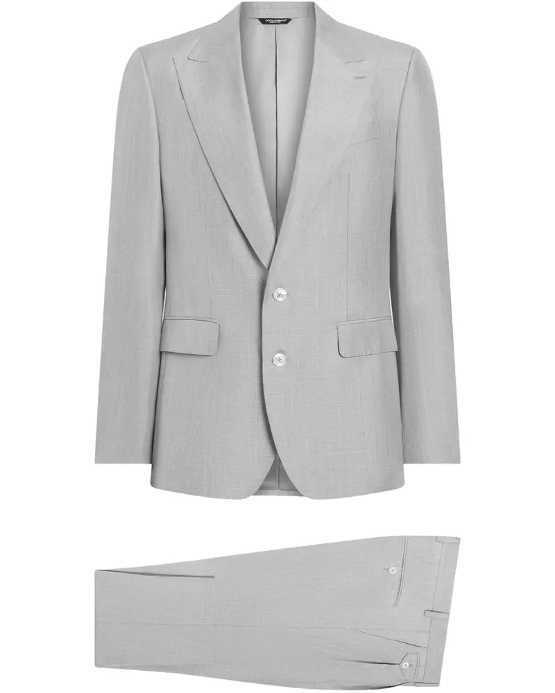 Dolce & Gabbana Einreihiger Anzug - Grau Grau
