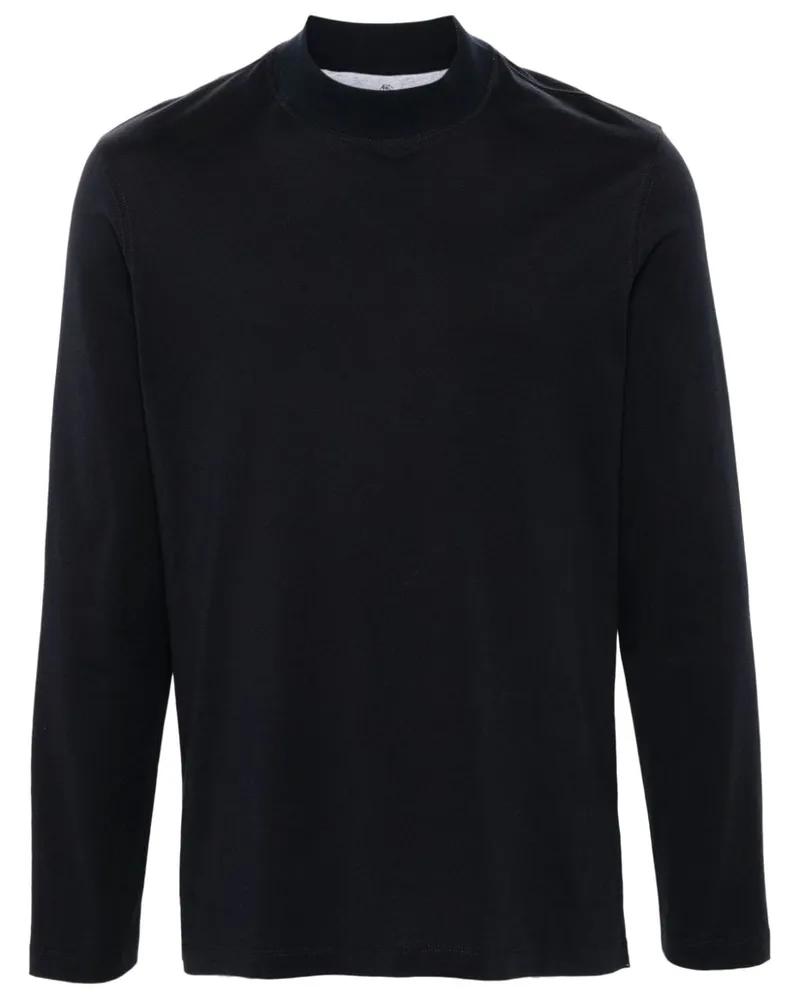 Brunello Cucinelli Klassisches T-Shirt - Blau Blau