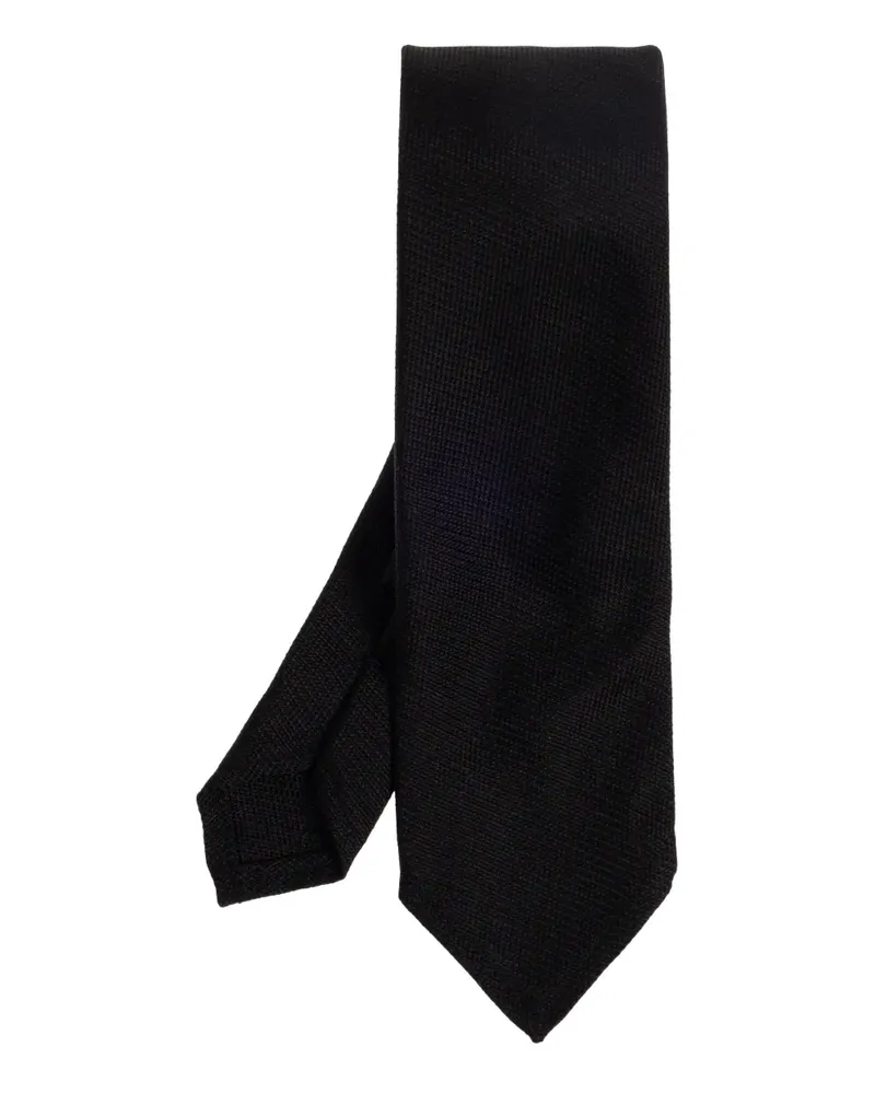 Dsquared2 silk tie - Schwarz Schwarz
