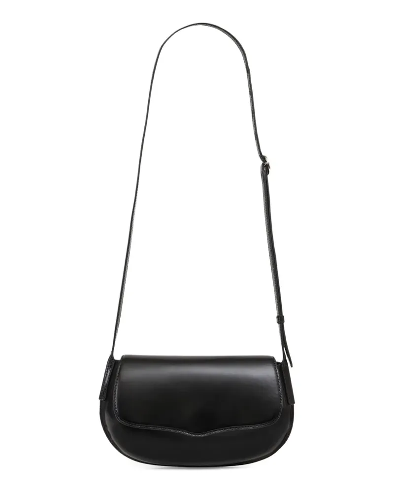 Christophe Lemaire Belly Schultertasche - Schwarz Schwarz