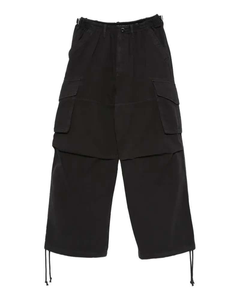 Alexander Wang cargo drawstring trousers - Schwarz Schwarz
