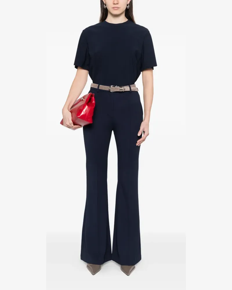 AlphaTauri flared trousers - Blau Blau