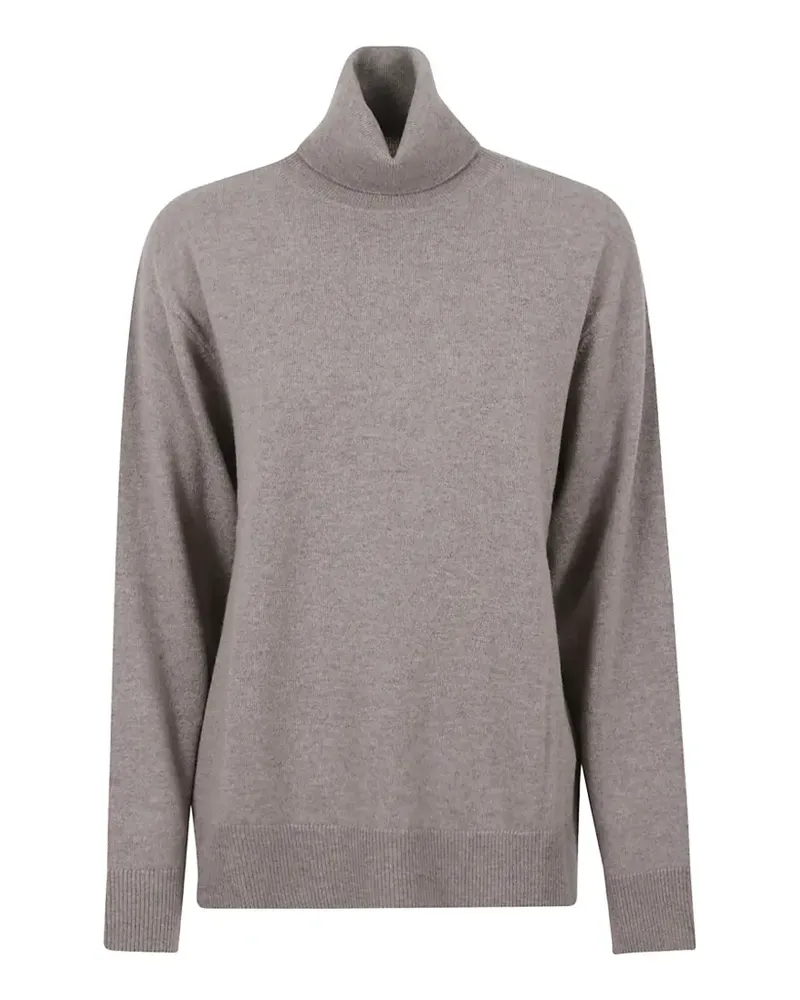 P.A.R.O.S.H. P.A.R.O H. Gestrickter Rollkragenpullover - Grau Grau