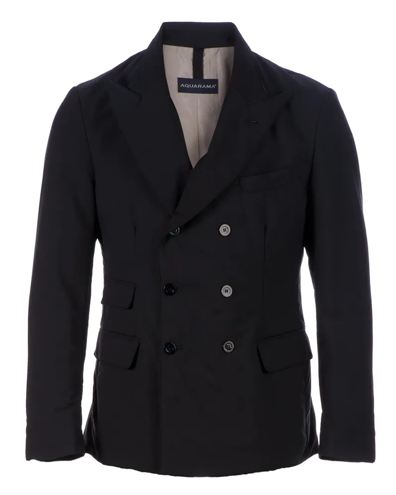 Aquarama double breasted blazer - Blau Blau