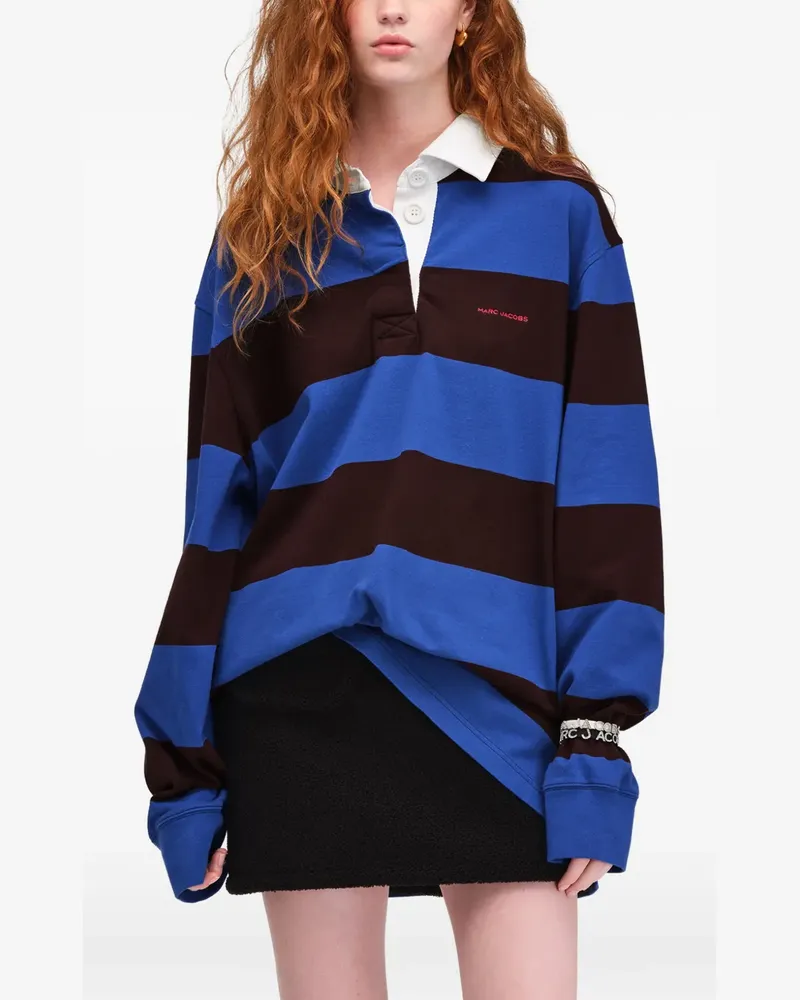 Marc Jacobs Oversized rugby shirt - Blau Blau