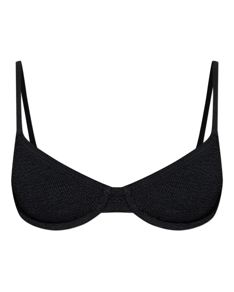 bond-eye Gracie bikini top - Schwarz Schwarz