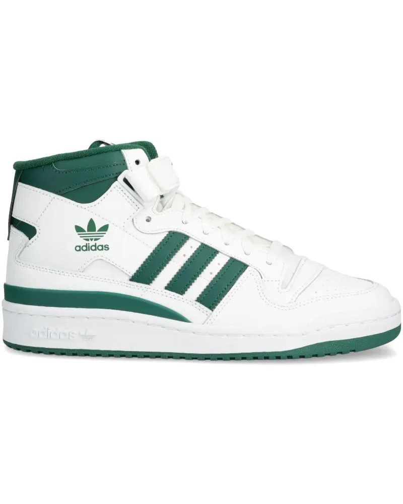 adidas Forum Mid Sneakers - Weiß Weiß