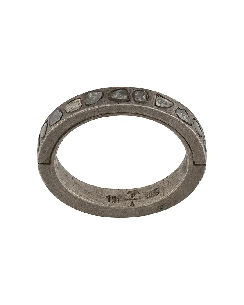 Parts Of Four Ring mit Diamanten - Silber Silber