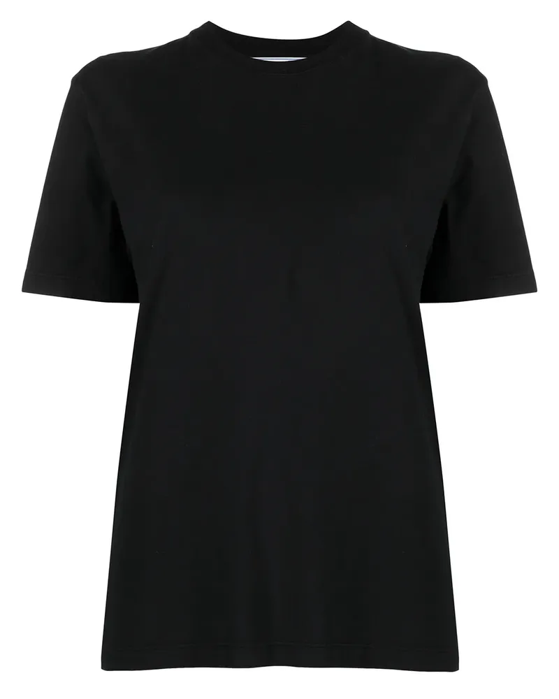 OFF-WHITE T-Shirt mit Print - Schwarz Schwarz