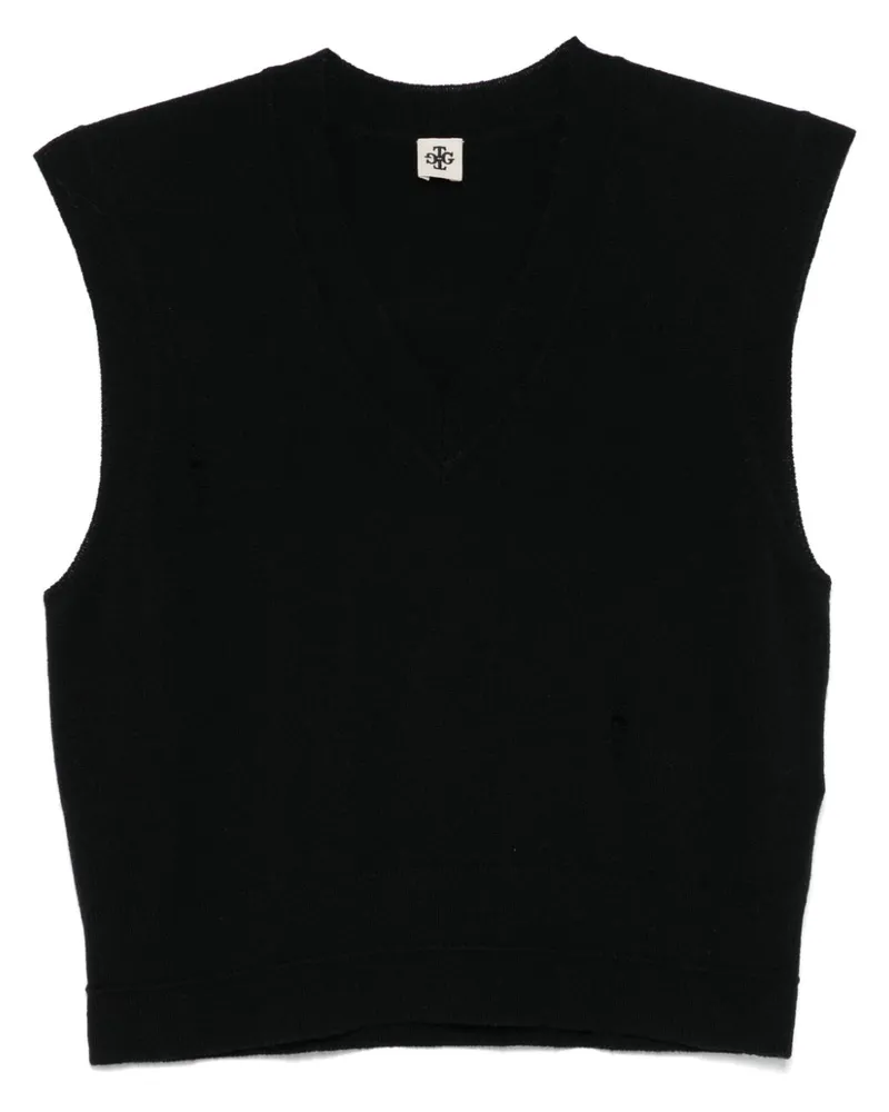 The Garment Como Weste - Schwarz Schwarz