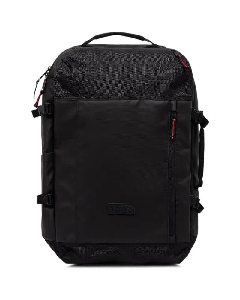 Eastpak CNNCT logo-patch panelled backpack - Schwarz Schwarz
