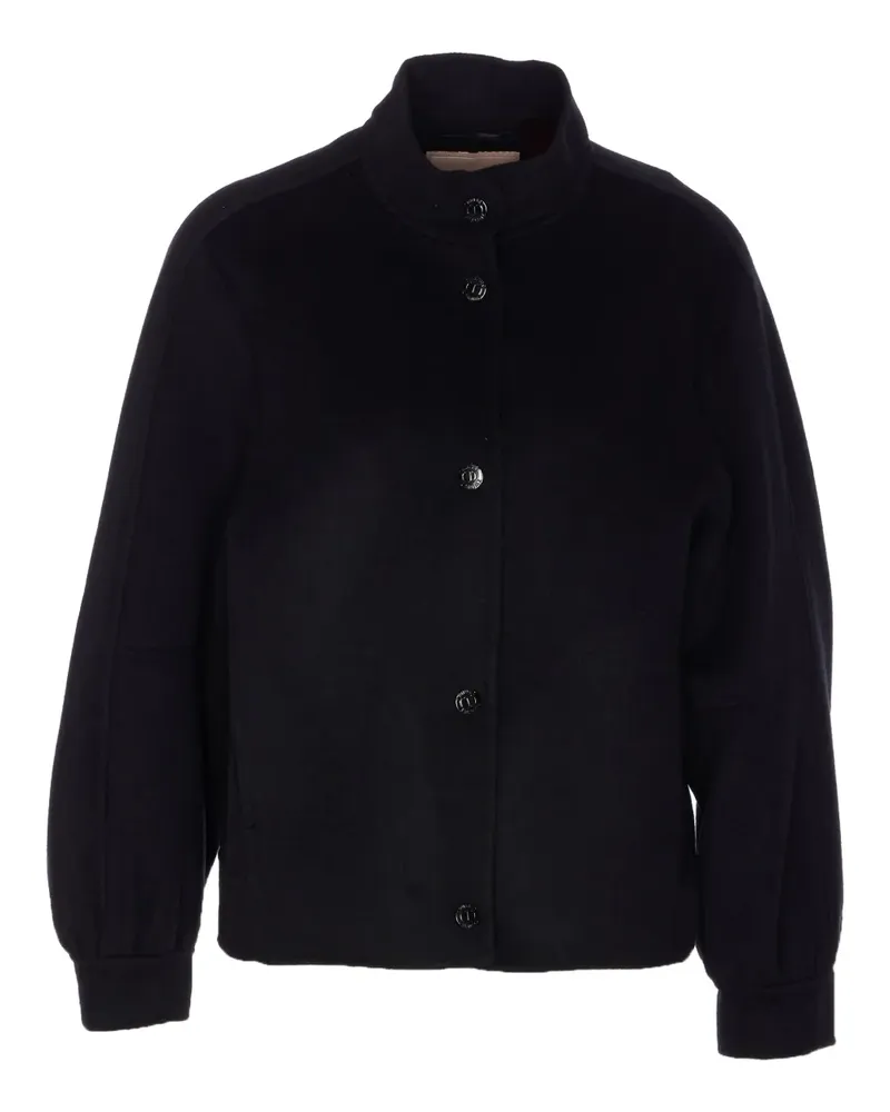 Twin-Set Jacke mit Druckknöpfen - Schwarz Schwarz