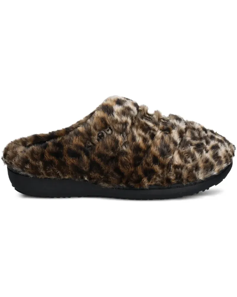 Wacko Maria Slipper mit Leoparden-Print - Nude Nude