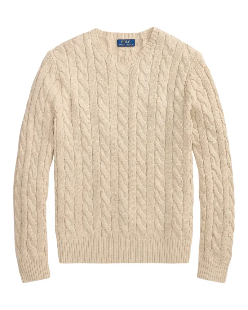 Ralph Lauren cable-knit cotton jumper - Braun Braun