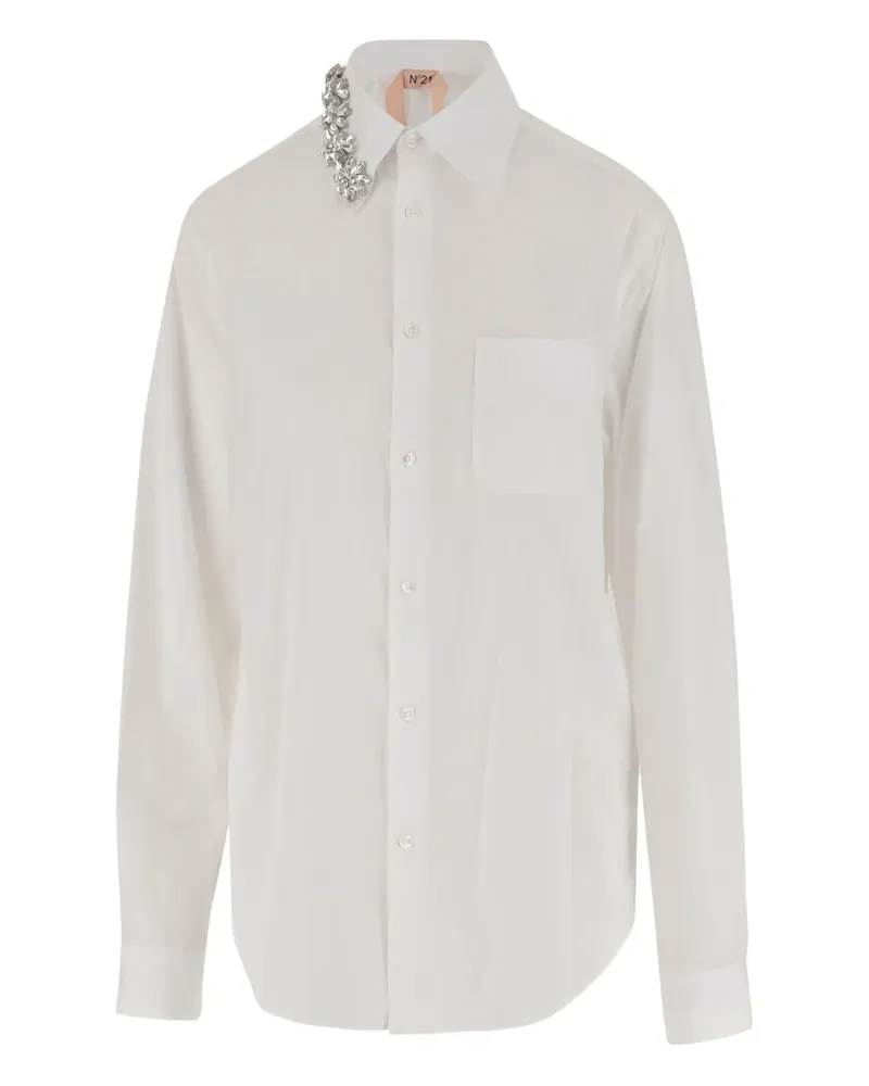 N° 21 classic collar blouse - Weiß Weiß