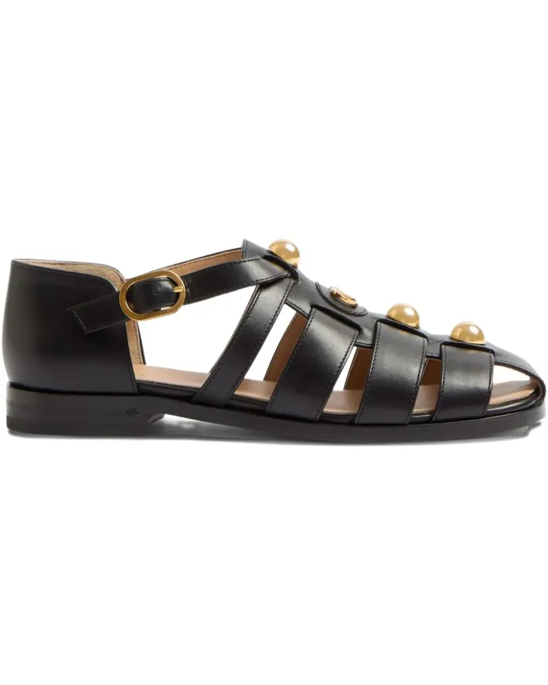 Valentino Garavani VLogo Signature Sandalen 20mm - Schwarz Schwarz