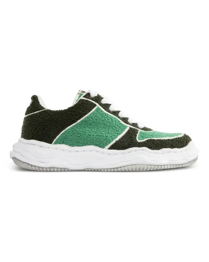 MIHARAYASUHIRO Wayne bouclé sneakers - Grün Grün